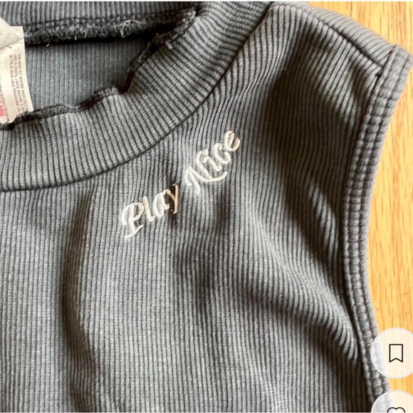 FP Movement Ribbed Cropped Top S-M - Picture 2 of 4